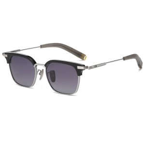 Personnalisez vos lunettes de soleil en titane pour femmes (fournisseur 107)