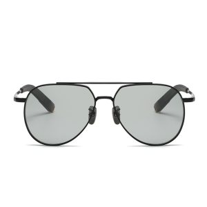 Trouver un fournisseur de lunettes de soleil polarisées en titane pour la conduite (50005)