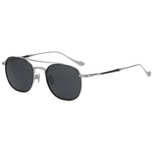 Trouver le fabricant de lunettes de soleil rétro en titane M3077