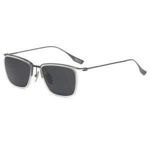 Lunettes de soleil polarisées en titane importées pour le sport, vente en gros, DTX106